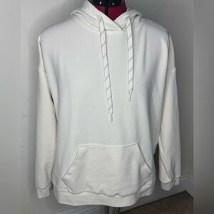 Marc New York Andrew Marc White Hoodie Sweatshirt Men’s XL (Unisex Fit)